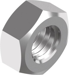 ALTI KÖŞE SOMUN DIN 934 - A4 - inoxege