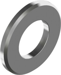 DÜZ PUL DIN 125 - A2 - inoxege