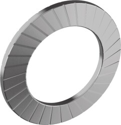 EMNİYET PULU TIRTIKLI W9250 - A2 İNOXEGE 9250 - inoxege