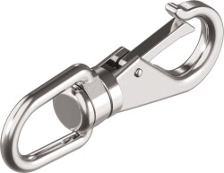 FIRDÖNDÜLÜ KARABİNA L=85 MM - A4 2-02 - inoxege