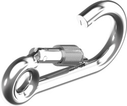 KARABİNA-EMNİYET SOMUNLU-GÖZENEKLİ M8005 - A4 - inoxege