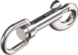 KARABİNA, FIRDÖNDÜLÜ PİMLİ 76 MM - A4 2-02 - inoxege