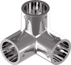 VARDEVELA BAĞLANTISI-3 YOLLU M8211 - A4 - inoxege